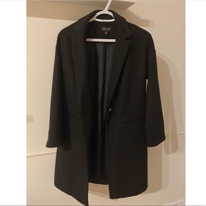 Top shop black coat